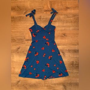Cherry 🩷🍒🌀print dress